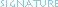 signature